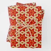 Weihnachtsgeschenkwrap, klassisches Weihnachtswrap Geschenkpapier Set (Beispiel)