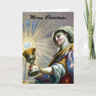 Weihnachtsgeschichte Feiertagskarte