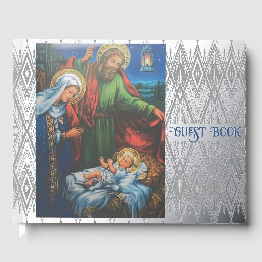 Weihnachtsgeschichte Gästebuch (Vorderseite)