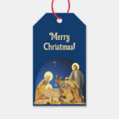 Weihnachtsgeschichte    geschenkanhänger (Vorderseite)