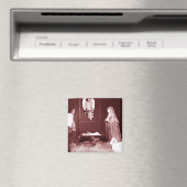 Weihnachtsgeschichte Magnet (In Situ (Geschirrspüler))