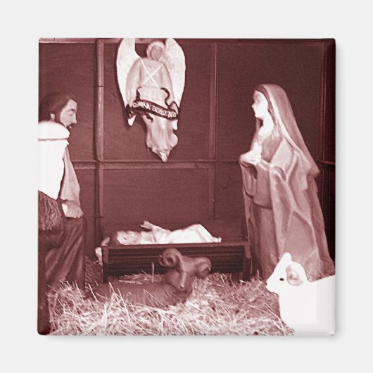 Weihnachtsgeschichte Magnet (Vorne)