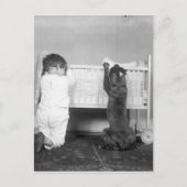 Weihnachtsgeschichte um 1924 feiertagspostkarte (Vorderseite)