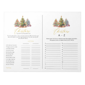 Weihnachtsgeschichten A bis Z Teewegspiele Notizblock