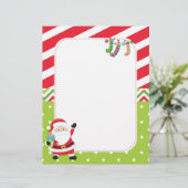 Weihnachtsgeschichten für Brief an den Weihnachtsm Briefbogen (Stehend Vorderseite)