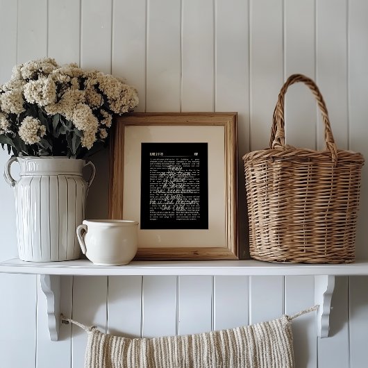 Weihnachtsgeschichten Krippe Print Poster