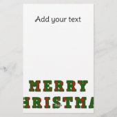 Weihnachtsgeschichten mit Weihnachtsgeschenk Briefpapier (Rückseite)