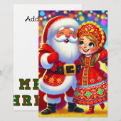 Weihnachtsgeschichten mit Weihnachtsgeschenk Briefpapier (Vorne/Hinten)