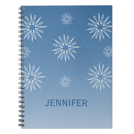 Weihnachtsgeschichten-Notebook, blau Notizblock (Vorderseite)