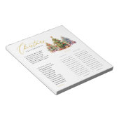 Weihnachtsgeschichten Party-Spiel reißen Notizblock (angewinkelt)