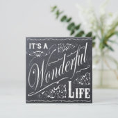 Weihnachtsgeschirr Feiertagskarte (Stehend Vorderseite)