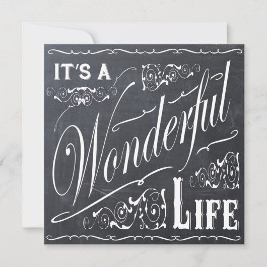 Weihnachtsgeschirr Feiertagskarte (Vorderseite)