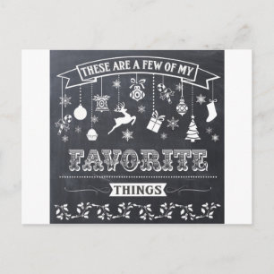 Weihnachtsgeschirr Feiertagspostkarte
