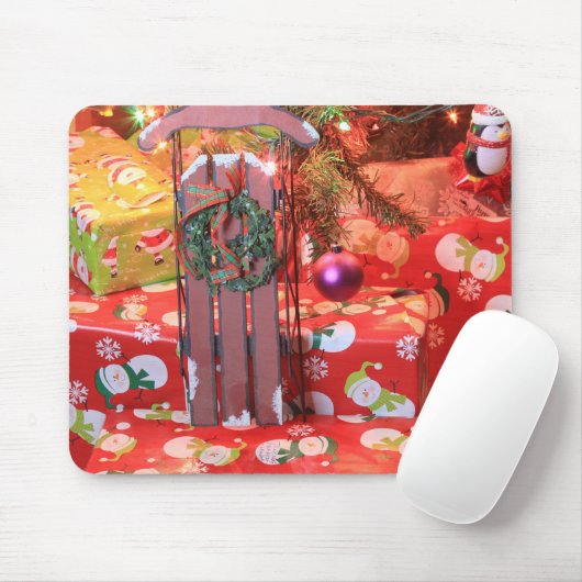 Weihnachtsgeschirr mit Mauspad (Mit Mouse)