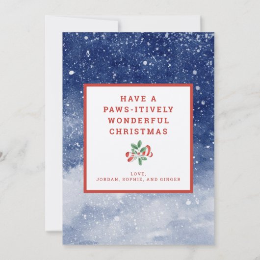 Weihnachtsgeschirr Weihnachtsfeiertag Weihnachtska (Rückseite)