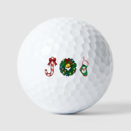 Weihnachtsgeschmack Dekoration Accessoires Kunst Golfball (Vorderseite)