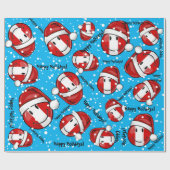 Weihnachtsgeschmack der Jolly-Peruaner Geschenkpapier (Flach)