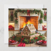 Weihnachtsgeschmack Einladung (Vorderseite)