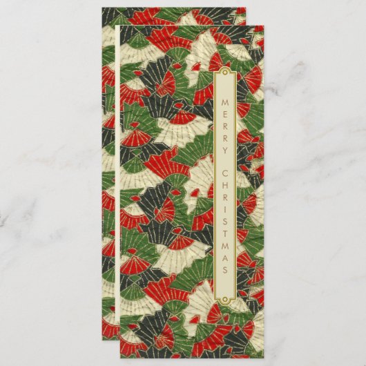 Weihnachtsgeschmack Feiertagskarte (Vorne/Hinten)