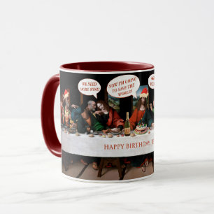 Weihnachtsgeschmack Geburtstag Jesus Comic Stilgef Tasse