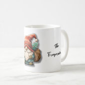 Weihnachtsgeschmack kann cooler werden kaffeetasse (VorderseiteRechts)