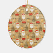 Weihnachtsgeschmack Keramik Ornament (Links)