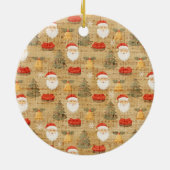 Weihnachtsgeschmack Keramik Ornament (Hinten)