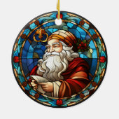 Weihnachtsgeschmack Keramik Ornament (Hinten)