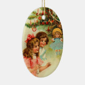 Weihnachtsgeschmack Keramik Ornament (Rechts)