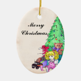 Weihnachtsgeschmack Keramikornament