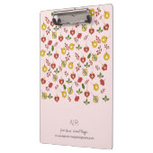 Weihnachtsgeschmack Klemmbrett (Links)