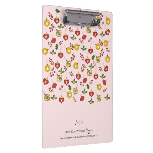 Weihnachtsgeschmack Klemmbrett (Rechts)