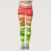 Weihnachtsgeschmack  leggings (Vorderseite)