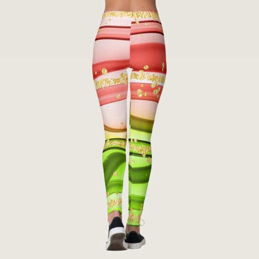 Weihnachtsgeschmack leggings (Rückseite)