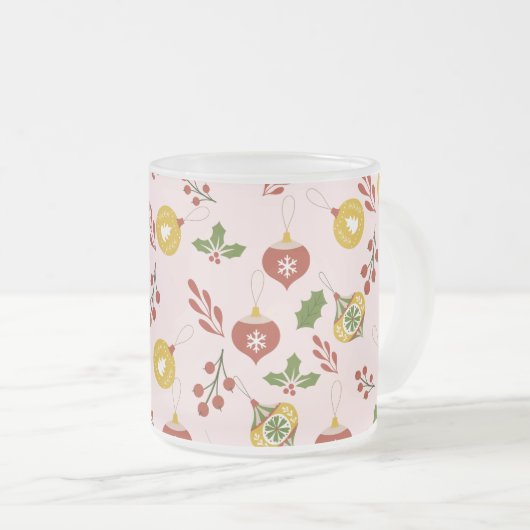 Weihnachtsgeschmack Mattglastasse (VorderseiteRechts)