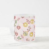 Weihnachtsgeschmack Mattglastasse (Vorderseite Links)