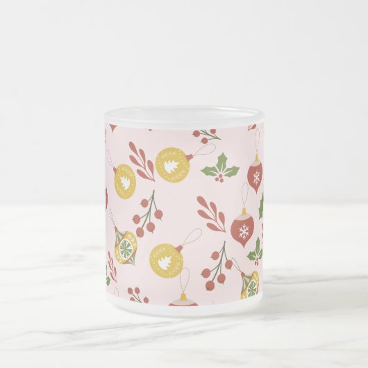 Weihnachtsgeschmack Mattglastasse (Mittel)