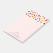 Weihnachtsgeschmack Post-it Klebezettel (angewinkelt)