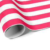 Weihnachtsgeschmack Rotes Weiß Geschenkpapier (Rolleneckpunkt)