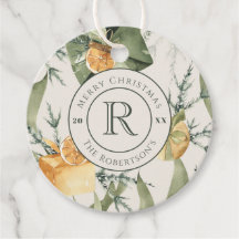 Weihnachtsgeschmack: Watercolor Monogram Custom