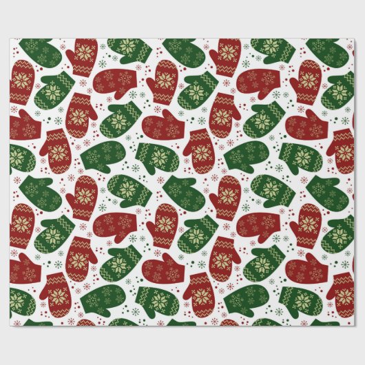 Weihnachtsgeschmack Weihnachtsverpackung Geschenkpapier (Flach)