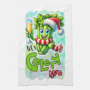 Weihnachtsgeschmackskunst Geschirrtuch