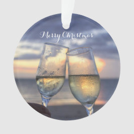 Weihnachtsgeschmuck Acrylic Sunset Ornament