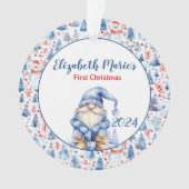 Weihnachtsgeschmuck Foto Akrylus Ornament (Vorderseite)