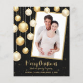 Weihnachtsgeschmuck Foto Weihnachtskarten (Vorderseite)