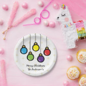 Weihnachtsgeschmuck Gold Stars Pappteller (Party)