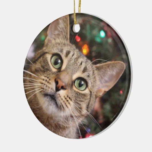 Weihnachtsgeschmuck Keramik Ornament (Links)