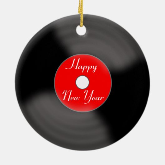 Weihnachtsgeschmuck Keramikornament (Hinten)