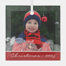 Weihnachtsgeschmuck Ornament Aus Glas