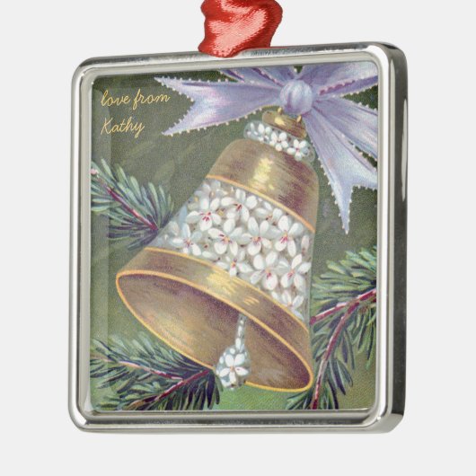 Weihnachtsgeschmuck Ornament Aus Metall (Links)